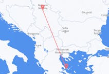 希腊出发地 斯基亚索斯飞往希腊目的地 贝尔格莱德的航班