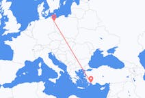 Flyreiser fra Szczecin, Polen til Dalaman, Tyrkia