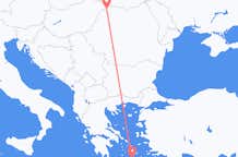 루마니아 사투마레에서 출발해 그리스 산토리니로(으)로 가는 항공편