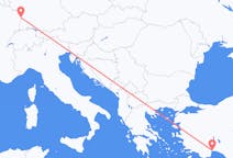 Lennot Antalyasta Strasbourgiin