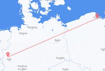 Flyreiser fra Gdańsk, Polen til Düsseldorf, Tyskland