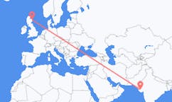 Flights from Rajkot to Aberdeen
