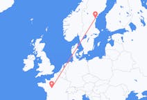 Fly fra Tours til Sundsvall