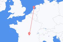 Flyrejser fra Clermont-Ferrand til Amsterdam
