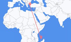 Flights from Mamoudzou to Izmir