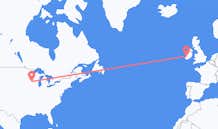 Flyreiser fra La Crosse, USA til Shannon, Irland