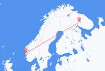 Flights from Kirovsk, Russia to Bergen, Norway