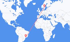 Flights from São Paulo, Brazil to Örebro, Sweden