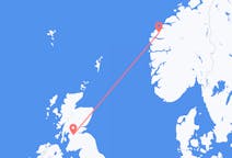 Flights from Volda, Norway to Glasgow, the United Kingdom