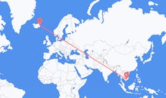 Рейсы из Хошимина, Вьетнам в Эйильсстадир, Исландия