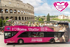 Tour panoramico hop-on hop-off - I Love Rome su autobus aperto