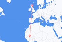 Flights from Bamako, Mali to Edinburgh, the United Kingdom