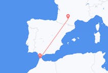 Flyg från Tanger, Marocko till Toulouse, Frankrike