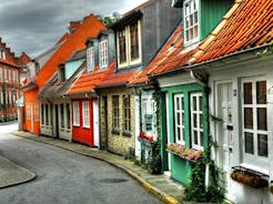 Cityscape of Aarhus in Denmark.