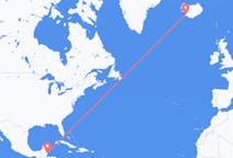 Flights from Belize City to Reykjavík