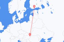 Vols de Debrecen, Hongrie pour Helsinki, Finlande