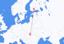 Flyreiser fra Debrecen, Ungarn til Helsingfors, Finland