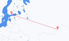 出发地 哈萨克斯坦出发地 庫斯塔奈目的地 芬兰赫尔辛基的航班