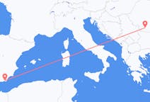 Flights from Almería, Spain to Craiova, Romania