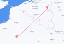 出发地 荷兰出发地 马斯特里赫特目的地 法国巴黎的航班