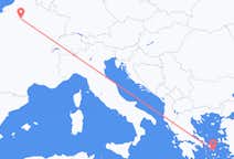 Flyg från Paris, Frankrike till Mykonos, Frankrike