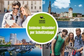 City game scavenger hunt Düsseldorf - city tour independiente I tour de descubrimiento