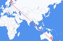 Vols de Canberra, Australie pour Helsinki, Finlande