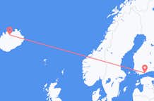 Flyrejser fra Akureyri til Helsinki