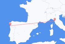 Flyreiser fra Pisa, Italia til Vigo, Spania