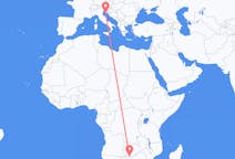 Flights from Kasane, Botswana to Pula, Croatia
