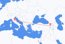 Flights from Ağrı, Turkey to Perugia, Italy