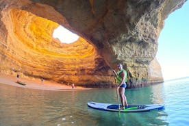 Small Group Paddleboard Experience in Benagil Cave with 4K Photos