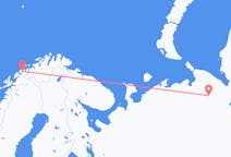 Flights from Vorkuta, Russia to Tromsø, Norway