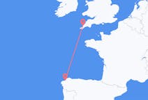 Flights from A Coruña, Spain to Newquay, the United Kingdom