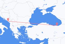 Flyg från Trabzon till Tivat