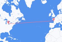 Flyreiser fra Windsor, Canada til La Rochelle, Frankrike