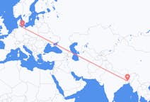 Flyrejser fra Dhaka, Bangladesh til Rostock, Tyskland