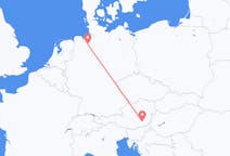 Flights from from Bremen to Graz