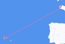 Flights from Pico Island, Portugal to Quimper, France