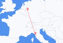 Flights from Pisa, Italy to Cologne, Germany
