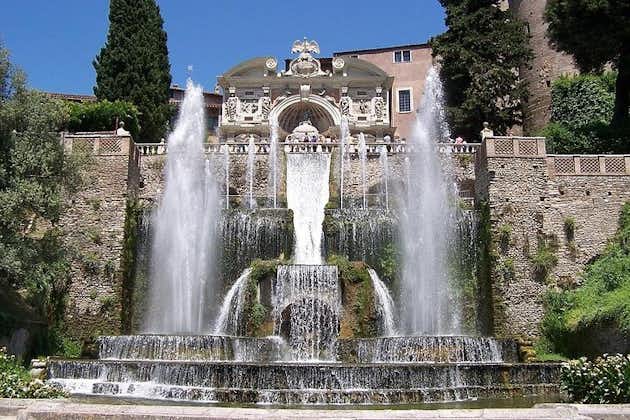 Villa D'Este i Tivoli Privat rundtur från Rom