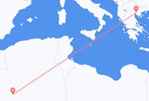 出发地 阿尔及利亚阿德拉尔目的地 希腊塞萨洛尼基的航班