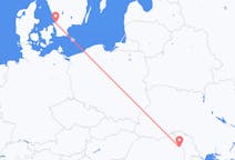 出发地 瑞典从 恩厄尔霍尔姆目的地 罗马尼亚雅西的航班
