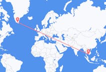 Flights from Phú Quốc, Vietnam to Narsarsuaq, Greenland