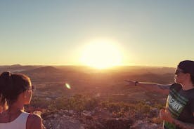 Sonnenuntergang-Jeep-Safari an der Algarve