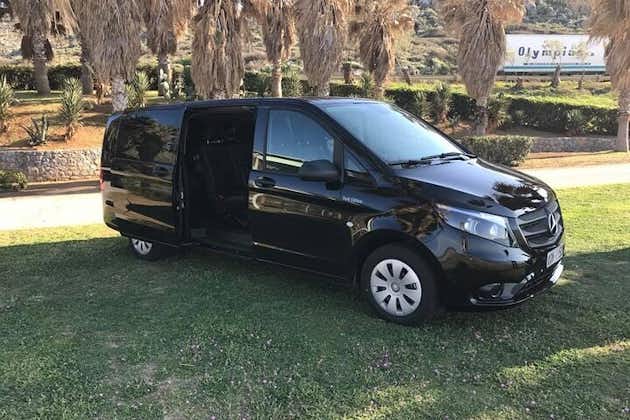 Crète : taxi privé et transfert d'Héraklion à Réthymnon