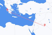 出发地 沙特阿拉伯阿尔阿尔目的地 希腊扎金索斯島的航班