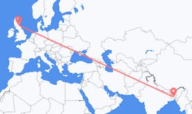 Flights from Bangladesh to Scotland