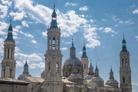 Privat stadsrundtur i Zaragoza med chaufför och officiell reseguide med hotellhämtning