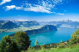 ルツェルン湖とスイスナイフバレーの終日プライベートツアー